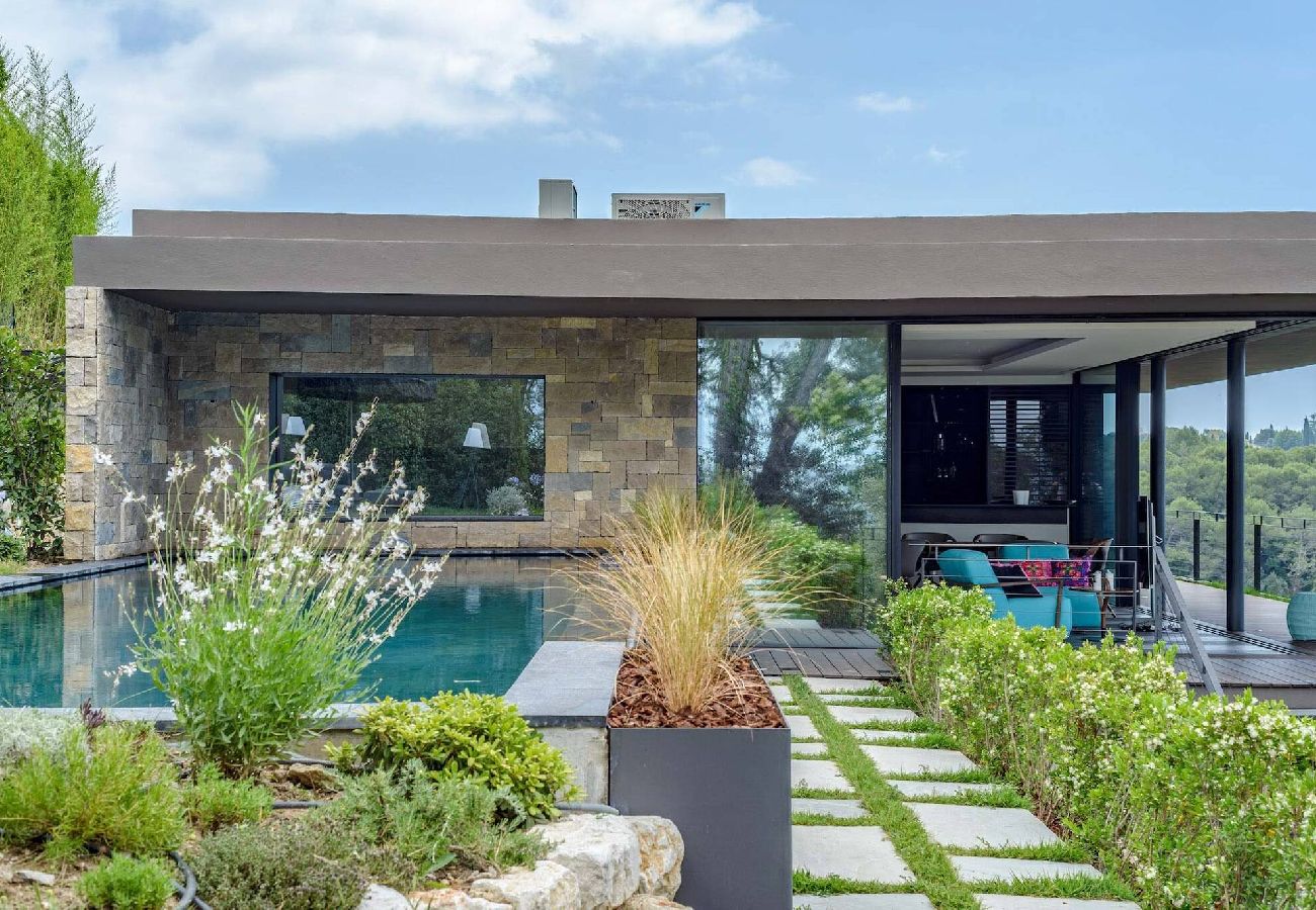 Villa à Mougins - FRGK TTWHYNOT Luxury Contemporary Villa Pool, Ga