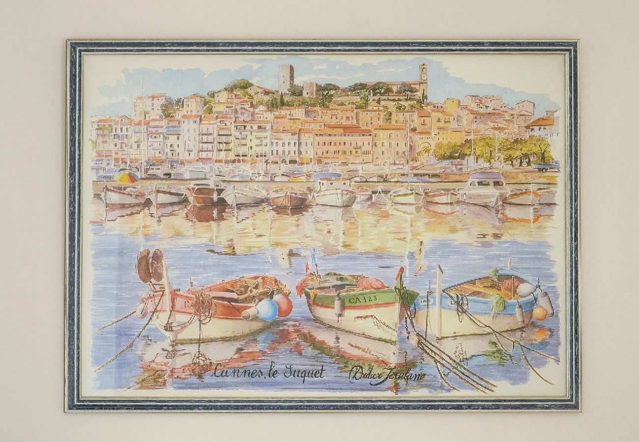 Studio à Cannes - FRGK Marly Croisette face mer