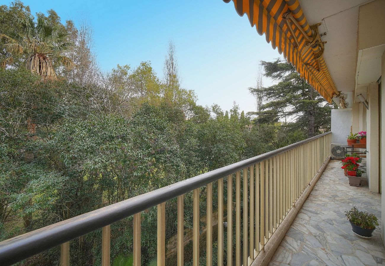Appartement à Cannes - FRGK Prince de Galles terrasse sur jardin