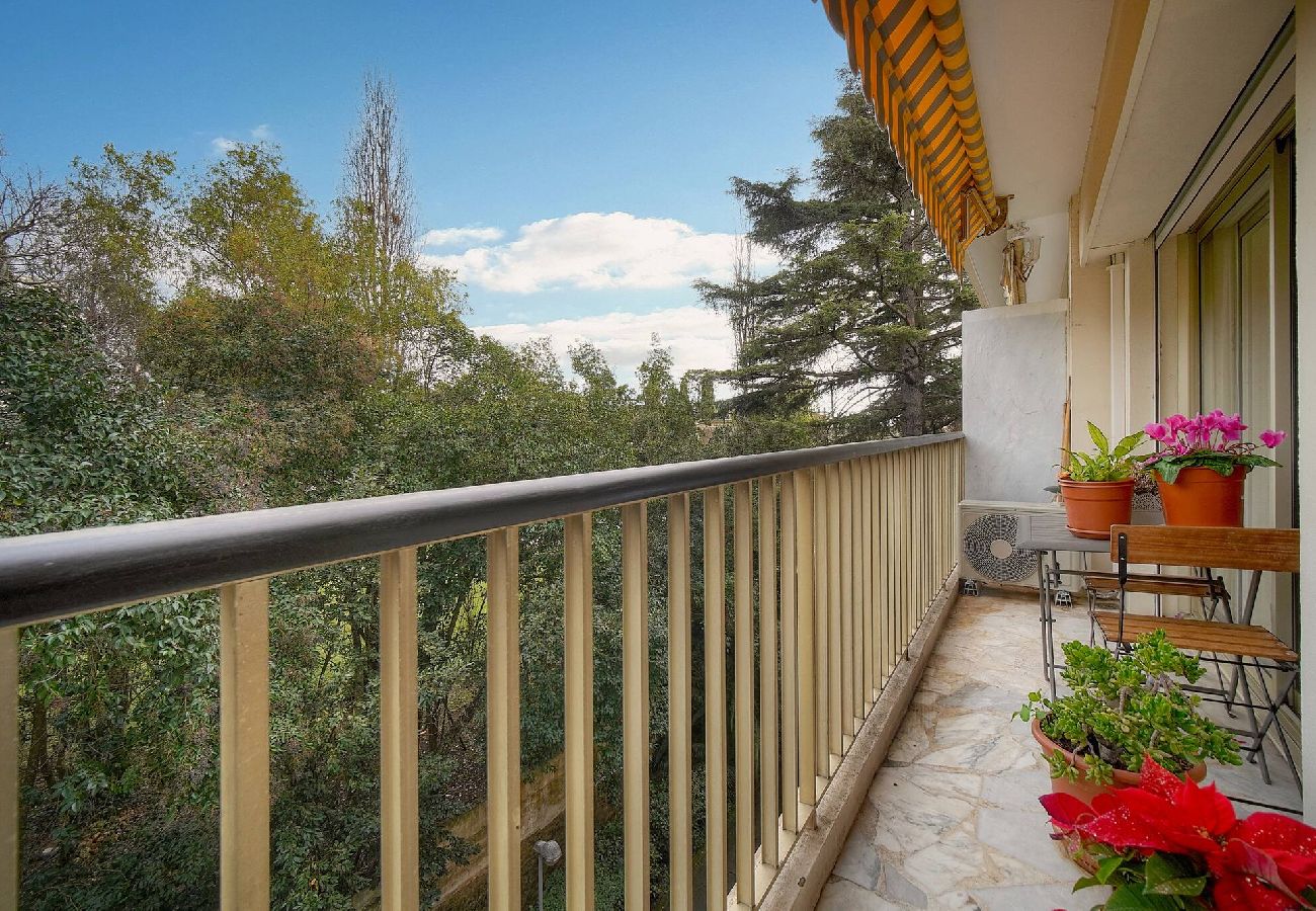 Appartement à Cannes - FRGK Prince de Galles terrasse sur jardin