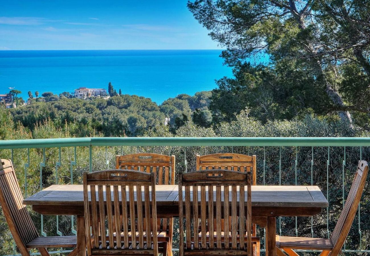 Maison à Vallauris - FRGK Villa Le Petit Bois Panoramic View, Lush Ga