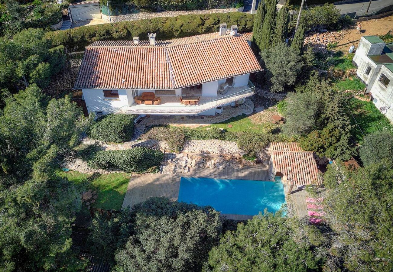 Maison à Vallauris - FRGK Villa Le Petit Bois Panoramic View, Lush Ga