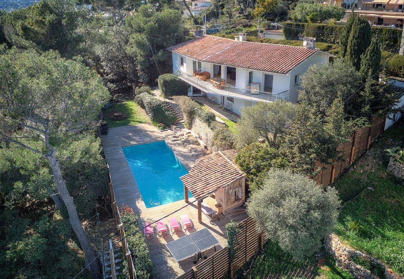 Maison à Vallauris - FRGK Villa Le Petit Bois Panoramic View, Lush Ga