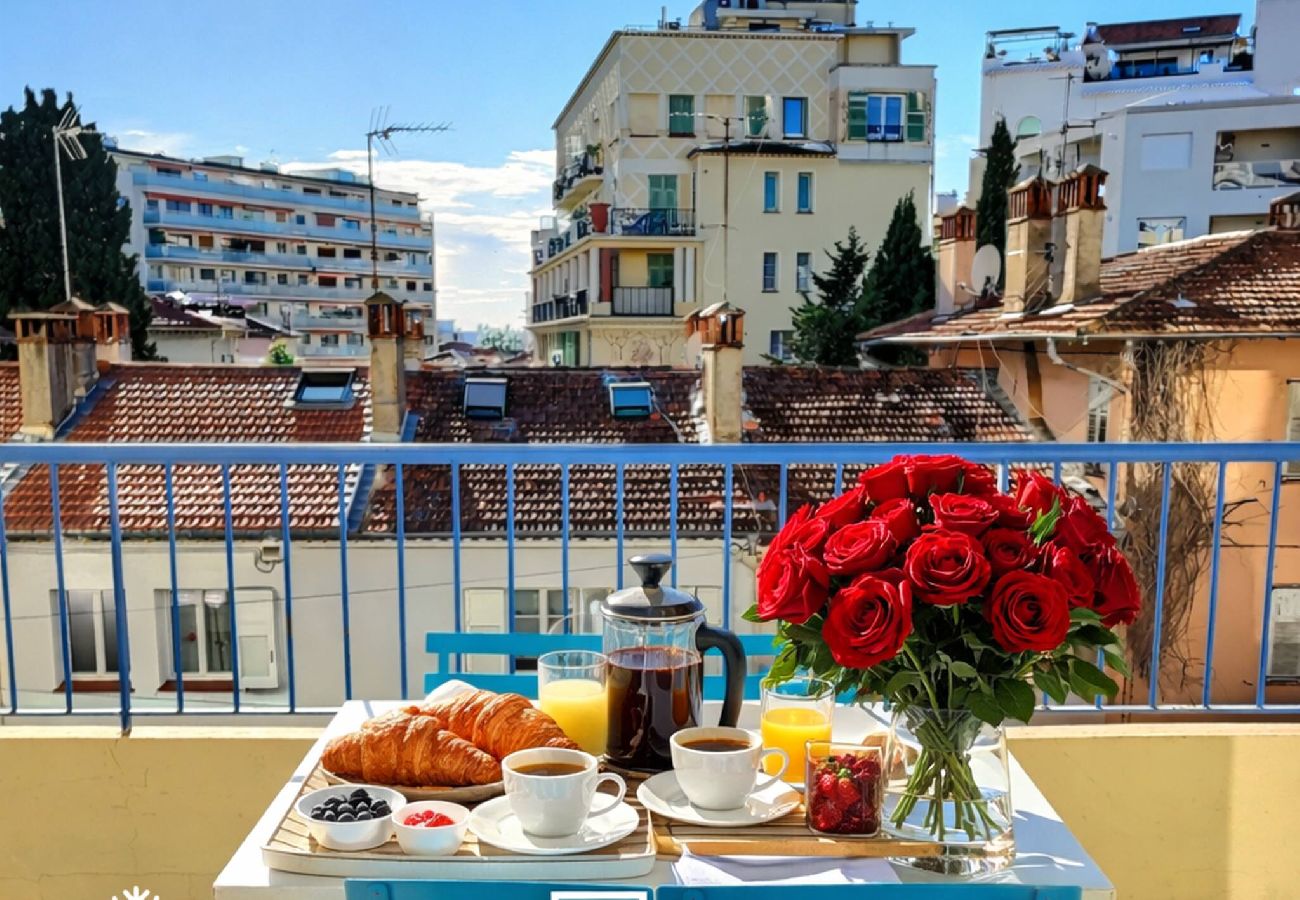 Studio à Antibes - FRGK Wilson PalaceAC WIFI FIBRE Terra