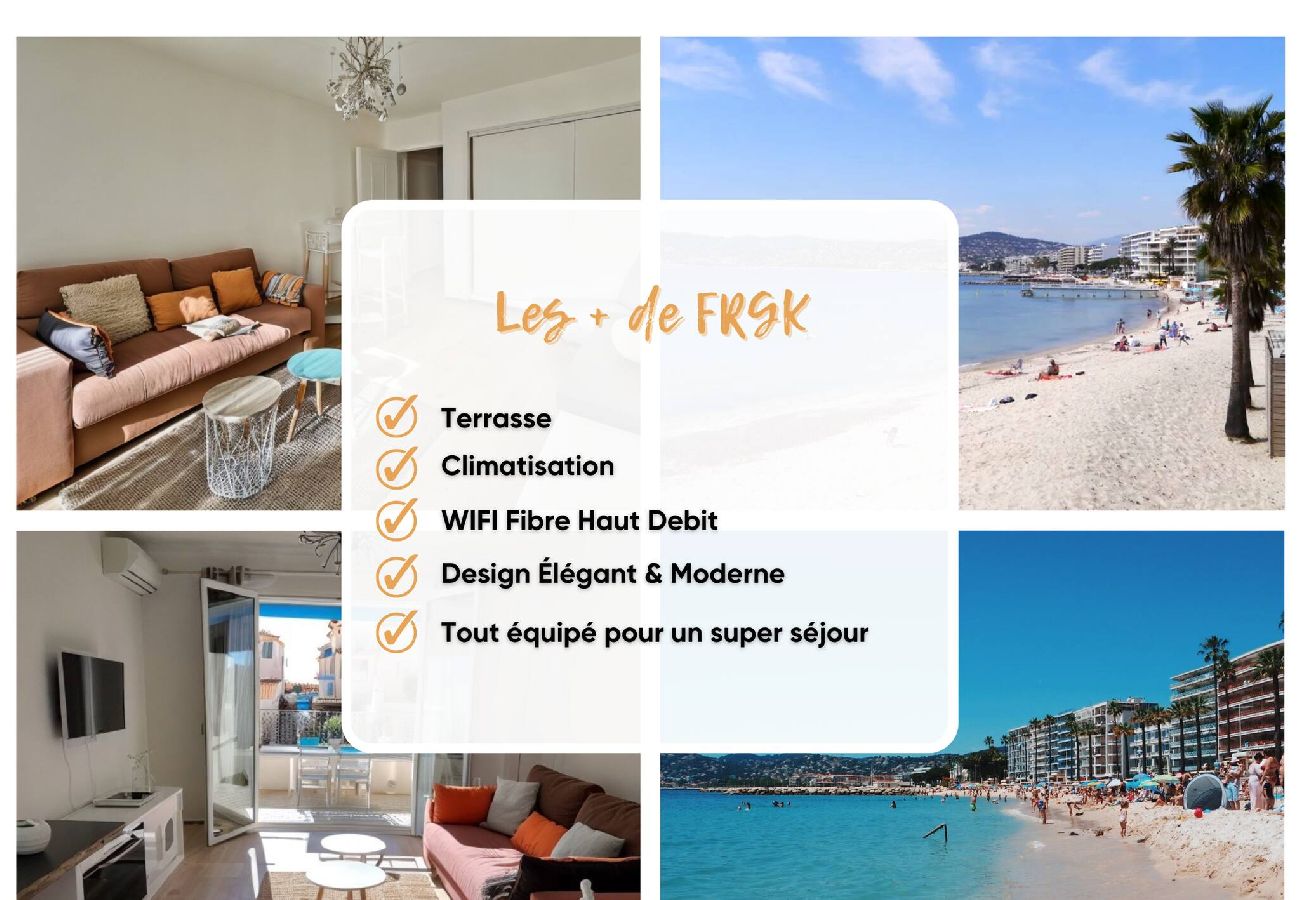 Studio à Antibes - FRGK Wilson PalaceAC WIFI FIBRE Terra