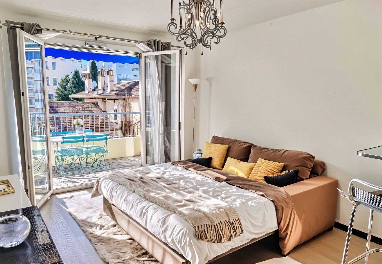 Studio à Antibes - FRGK Wilson PalaceAC WIFI FIBRE Terra