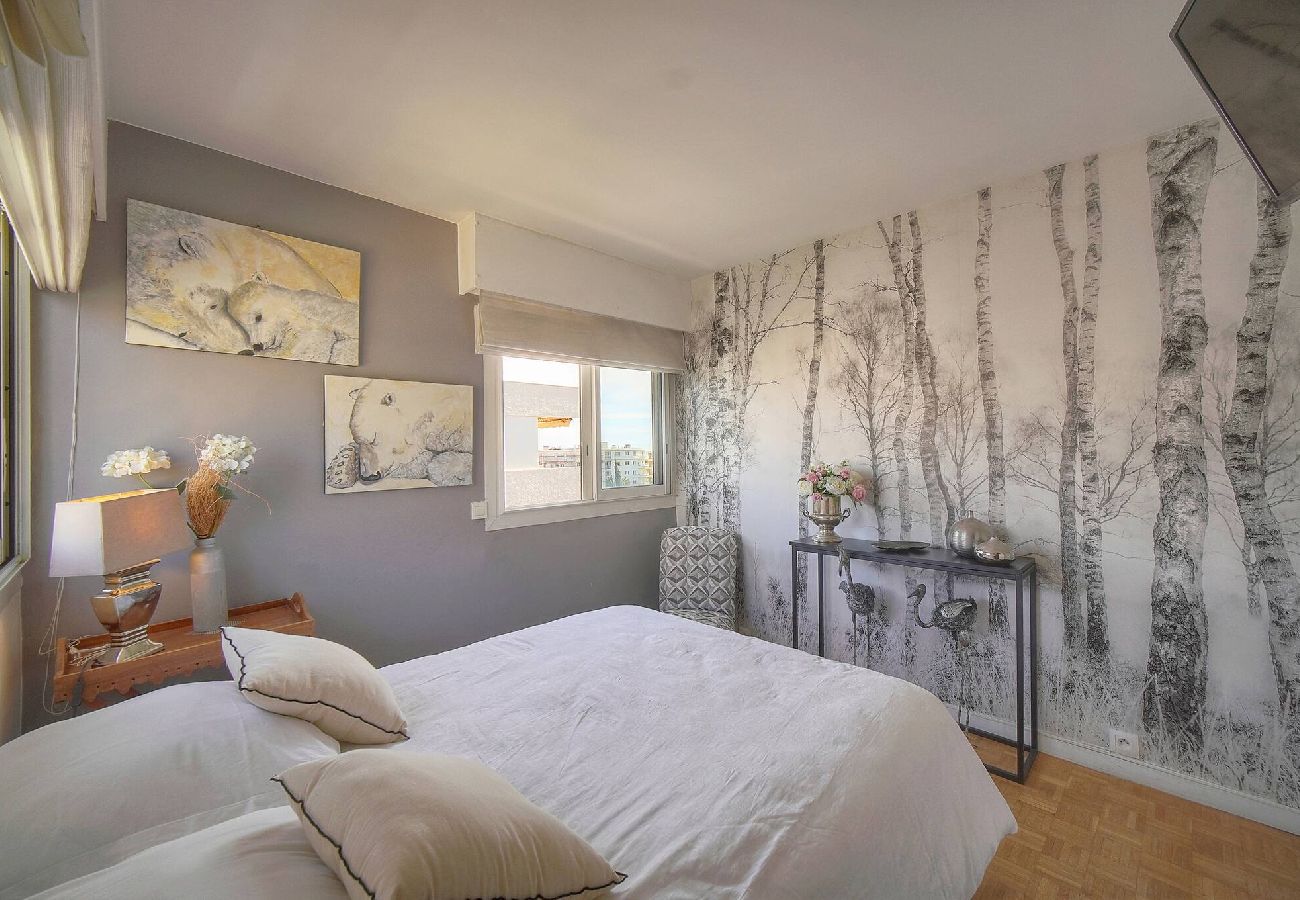 Appartement à Cannes - FRGK Etoile du sud TERRASSE Vue Mer PALM BEA