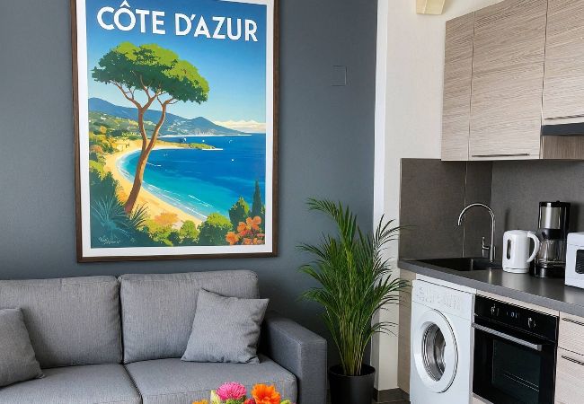 Studio à Antibes - FRGK Studio Pablo Heart of Antibes