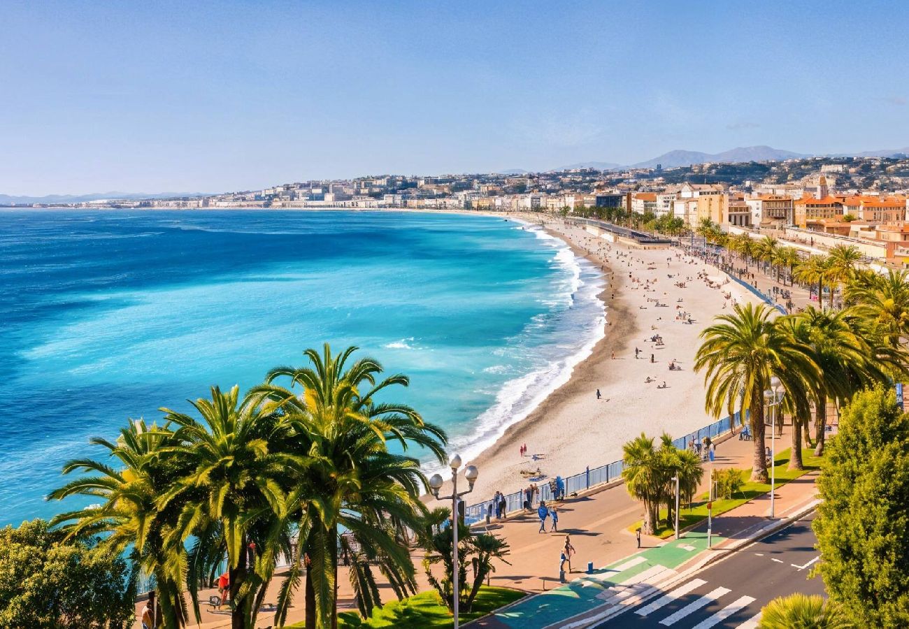 Studio à Nice - FRGK GOUNOD Studio Modern AC WIFI FIBRE