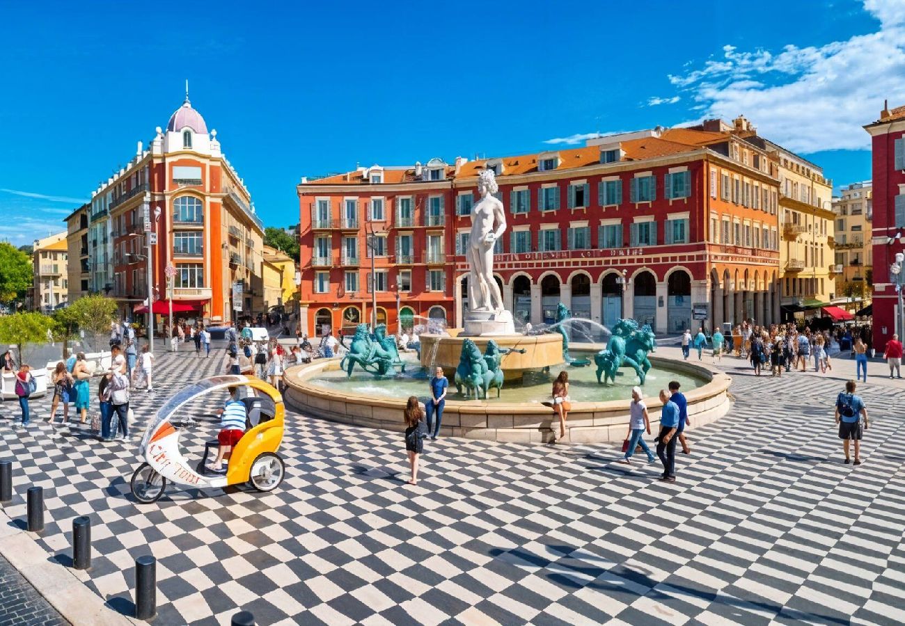 Studio à Nice - FRGK GOUNOD Studio Modern AC WIFI FIBRE