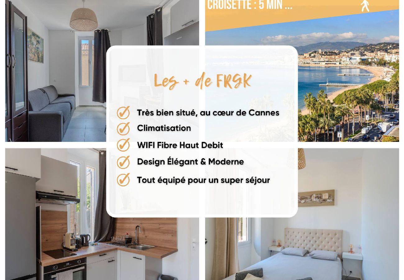 Appartement à Cannes - FRGK Suquet Olivier Historic 1BR with Charm UltraF