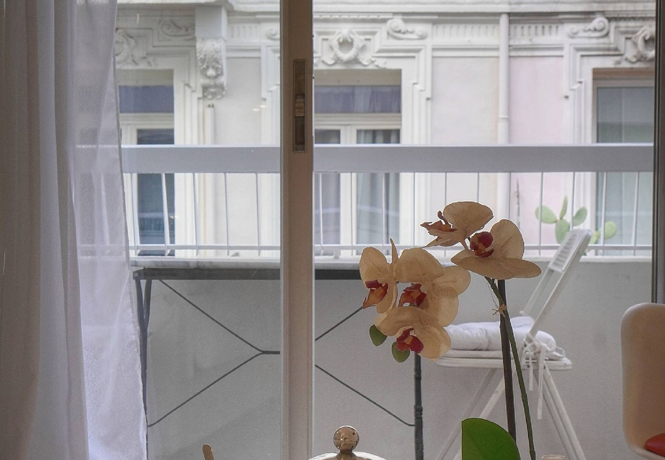 Studio à Cannes - FRGK Victoria 3 Central Cannes 1BR Terrace, AC & U