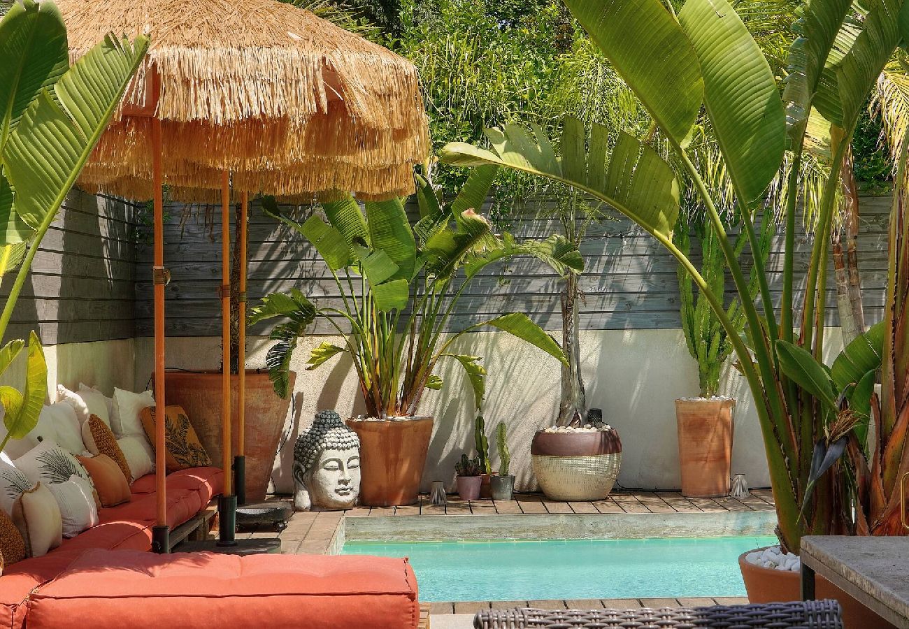 Villa à Le Cannet - FRGK Villa Bohème Chic Private Pool UltraFast WiFi