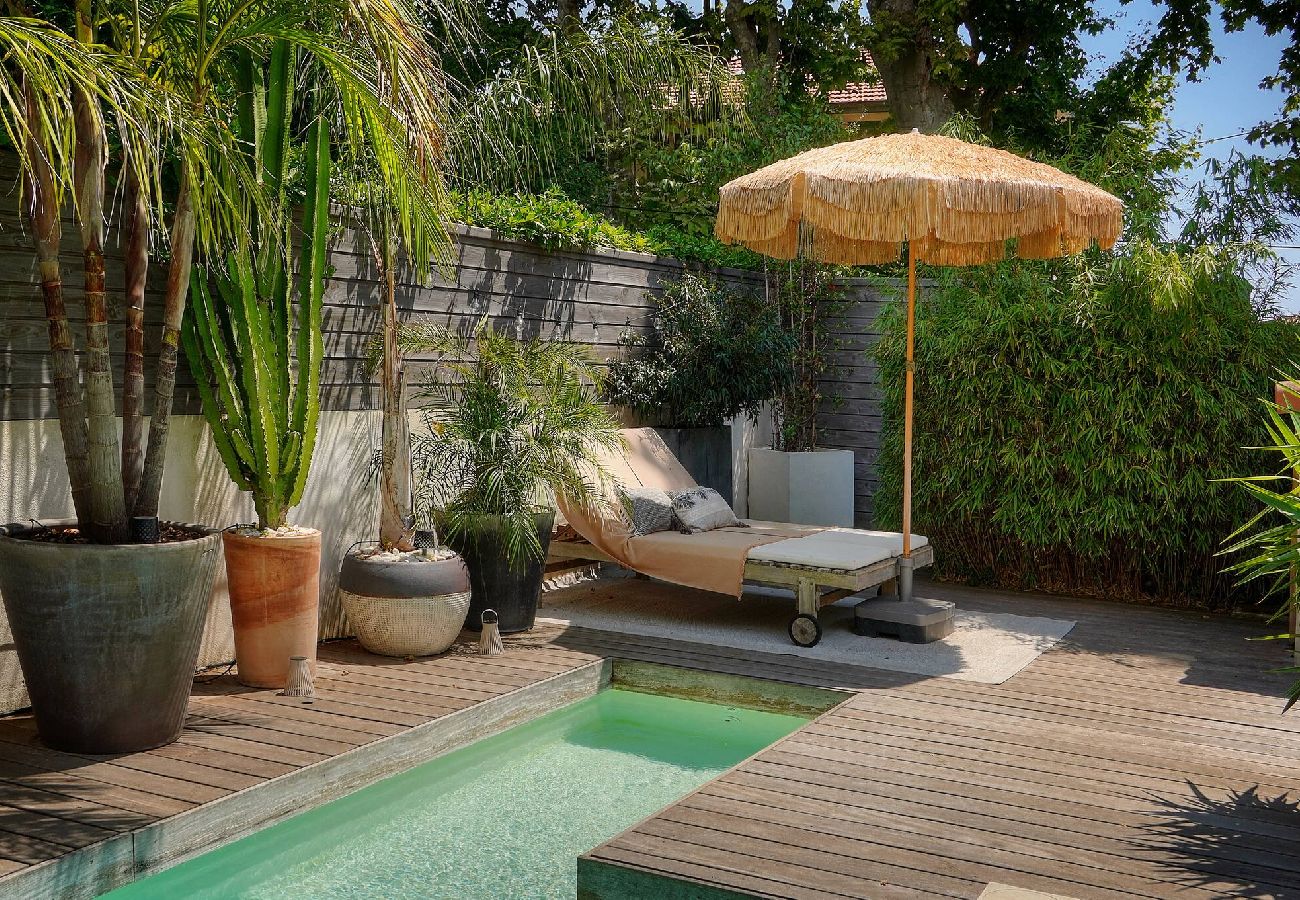 Villa à Le Cannet - FRGK Villa Bohème Chic Private Pool UltraFast WiFi
