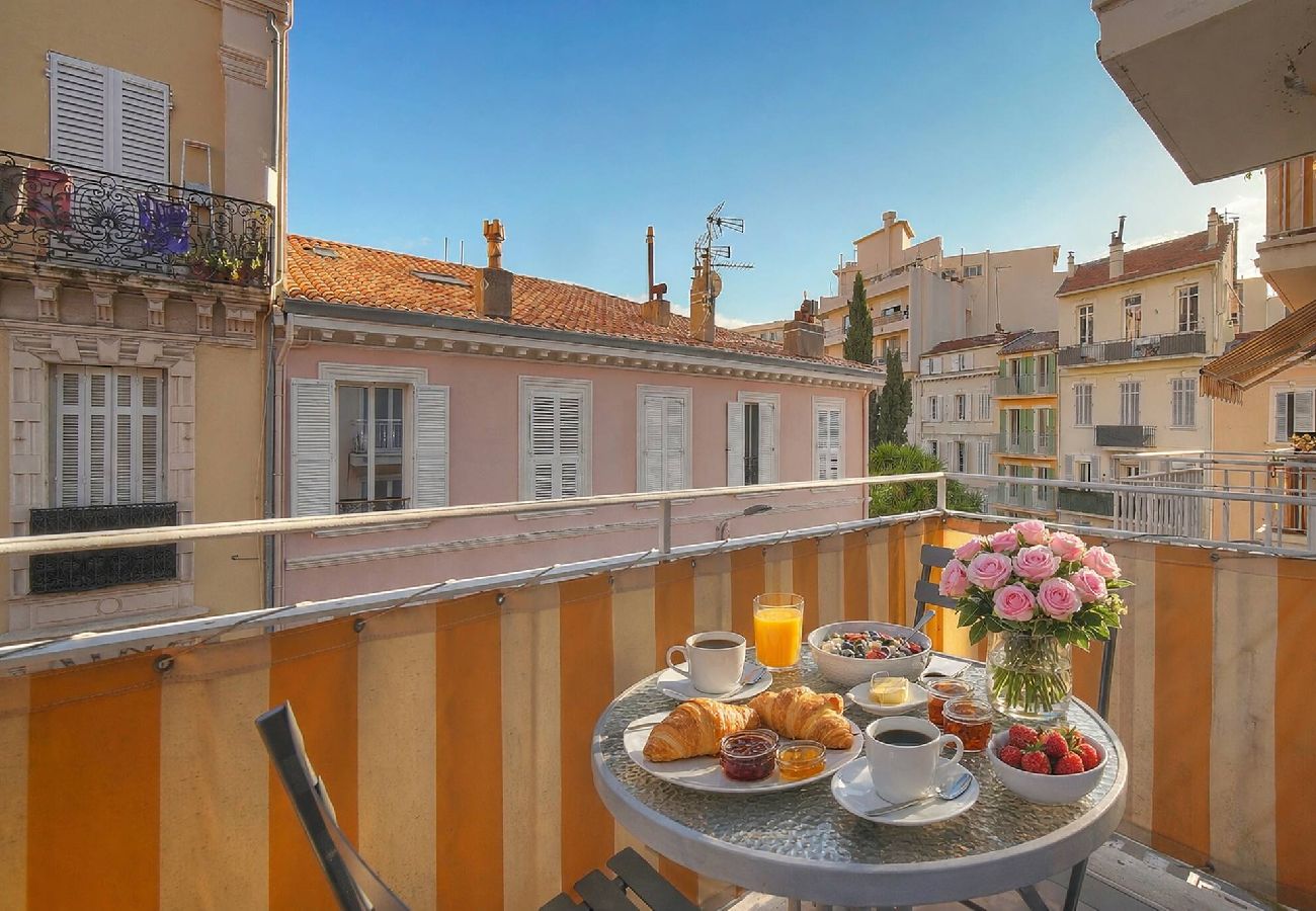 Appartement à Cannes - FRGK Elegant studio CLEMENCEAU terrace WIFI