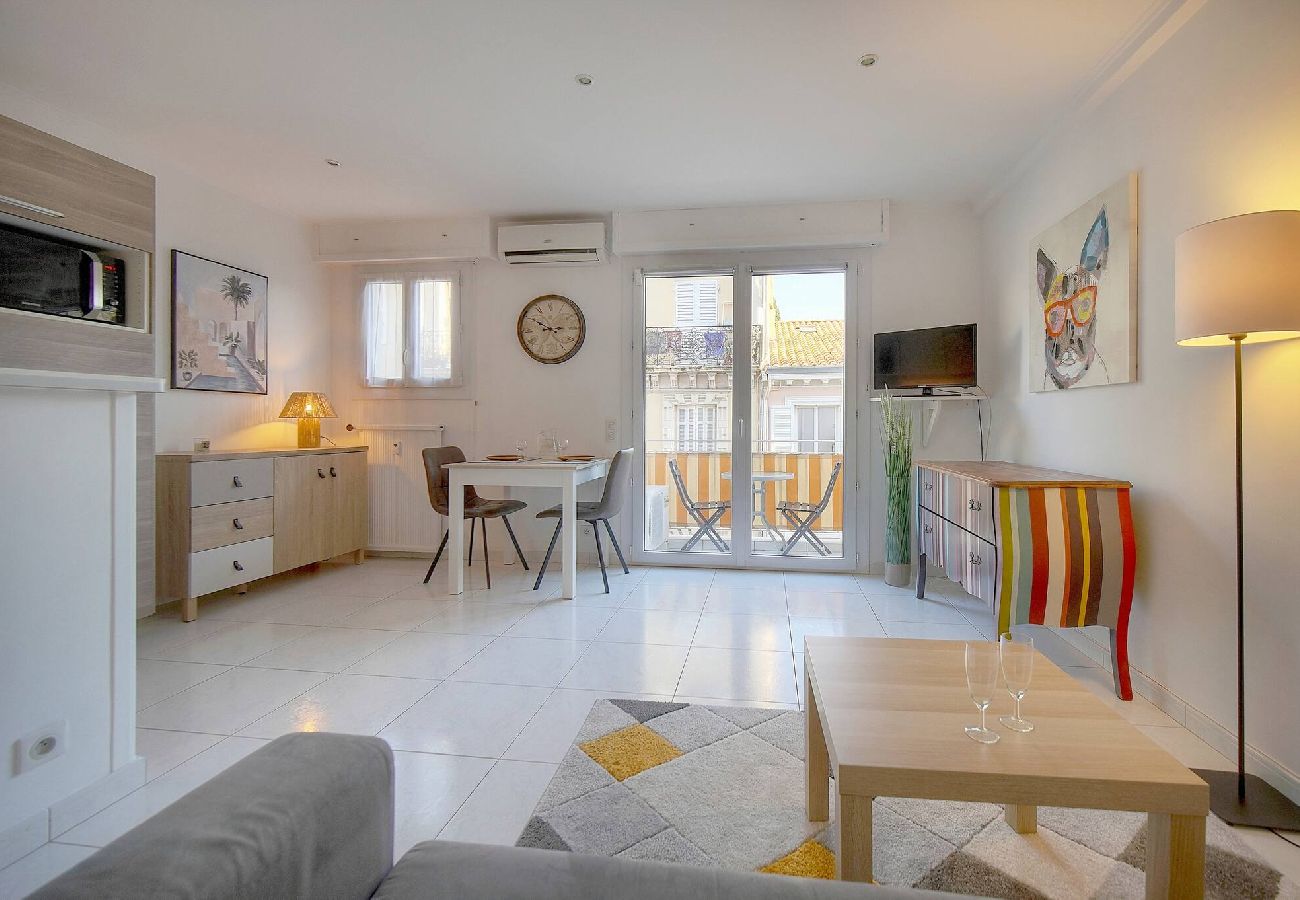 Appartement à Cannes - FRGK Elegant studio CLEMENCEAU terrace WIFI