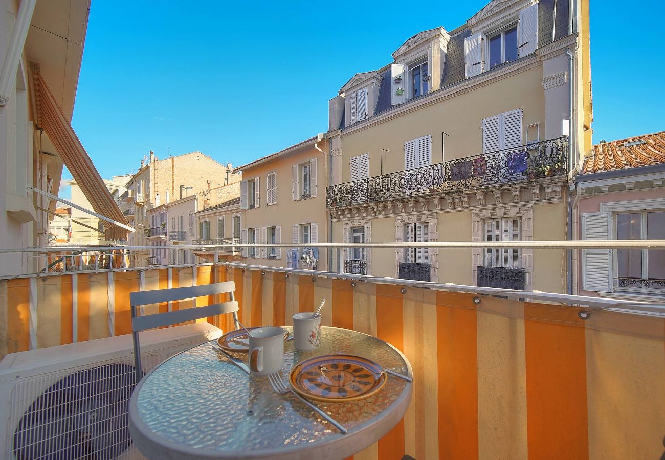 Appartement à Cannes - FRGK Elegant studio CLEMENCEAU terrace WIFI