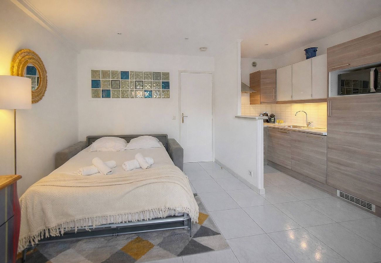 Appartement à Cannes - FRGK Elegant studio CLEMENCEAU terrace WIFI