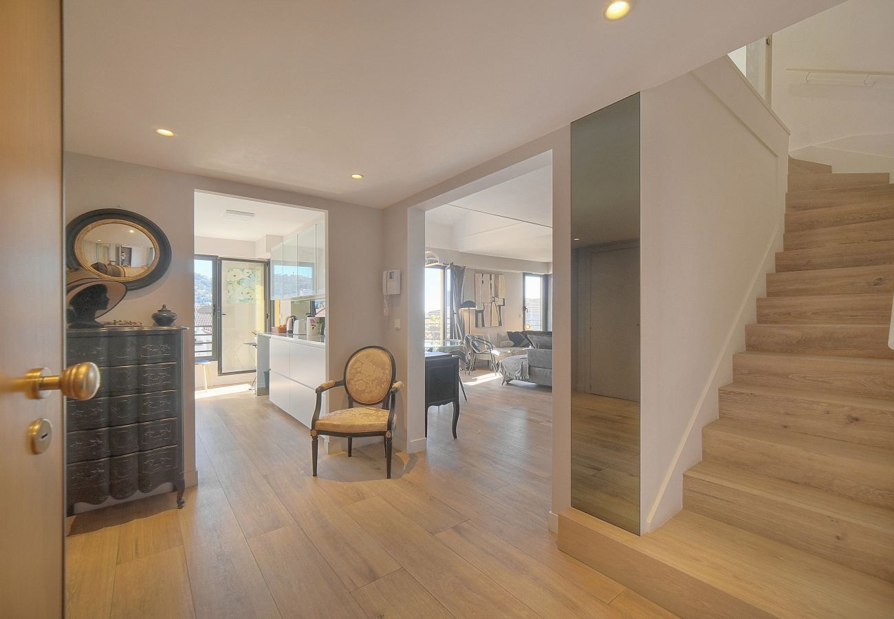 Appartement à Cannes - FRGK Air-Conditioned Duplex with Terrace Secure