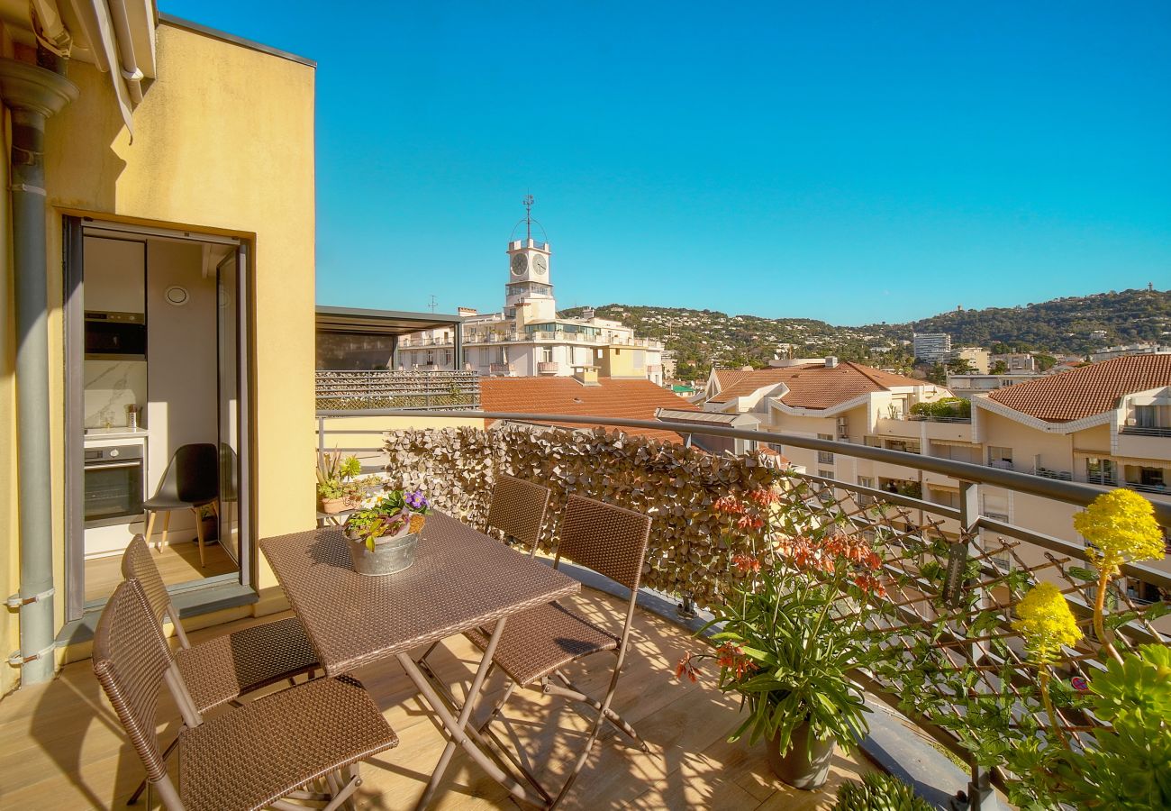 Appartement à Cannes - FRGK Air-Conditioned Duplex with Terrace Secure