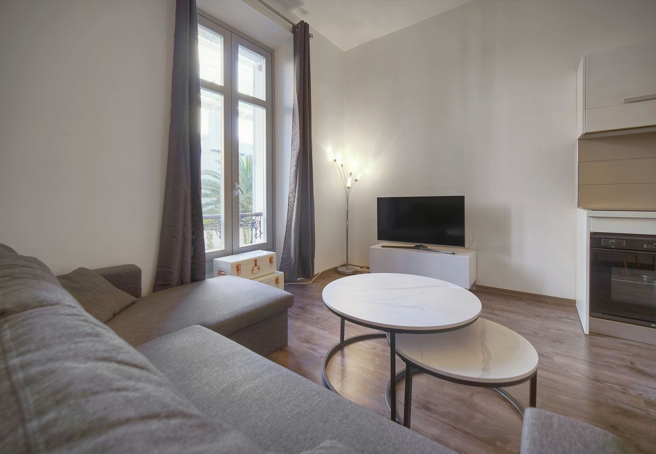 Appartement à Cannes - FRGK Goujon 1BR Design 300m Palais & Beaches AC &