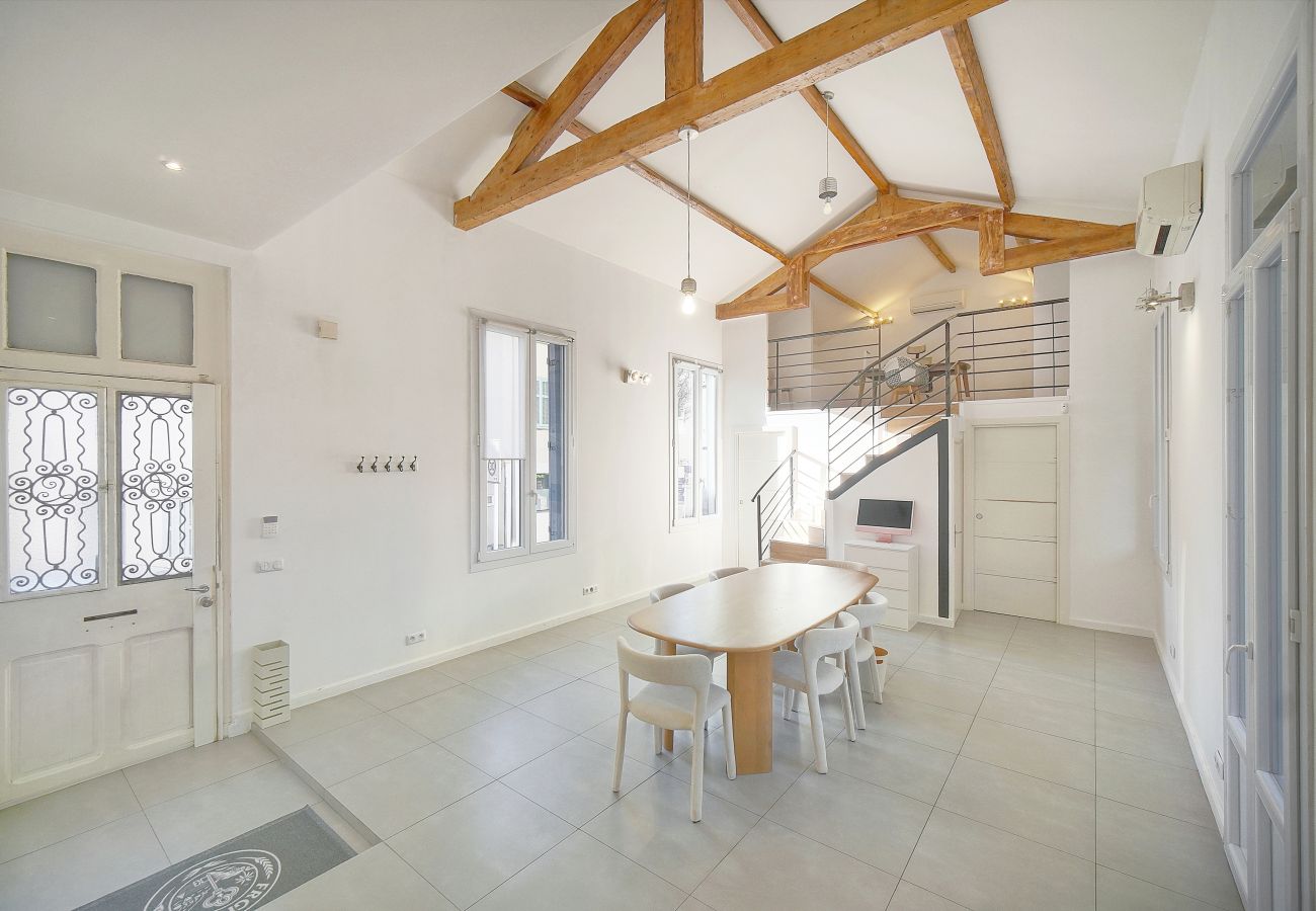Appartement à Cannes - FRGK Spacious 100 sqm Loft with Terrace 2 Ensuite