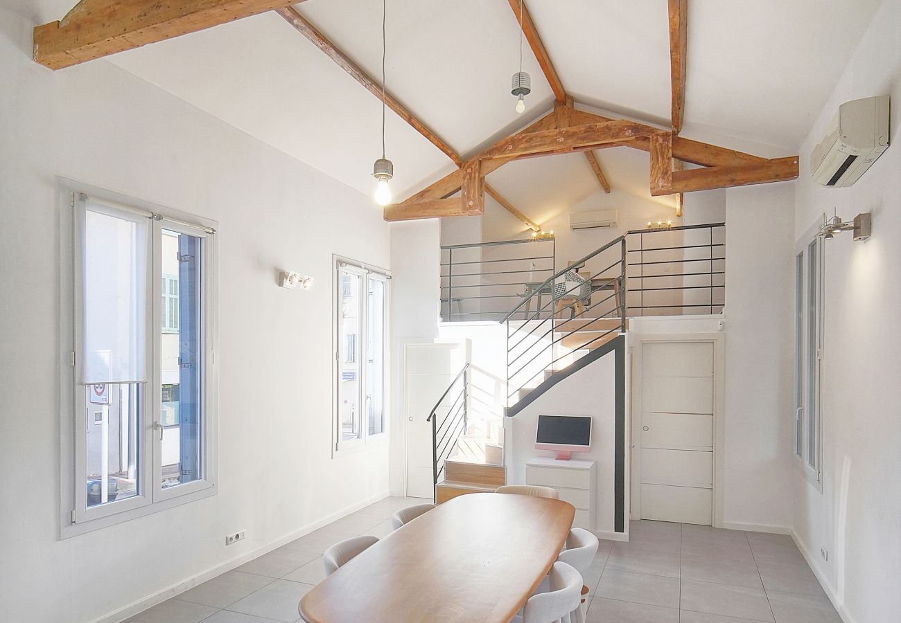 Appartement à Cannes - FRGK Spacious 100 sqm Loft with Terrace 2 Ensuite