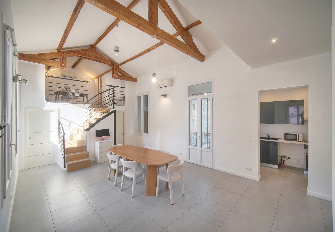 Appartement à Cannes - FRGK Spacious 100 sqm Loft with Terrace 2 Ensuite