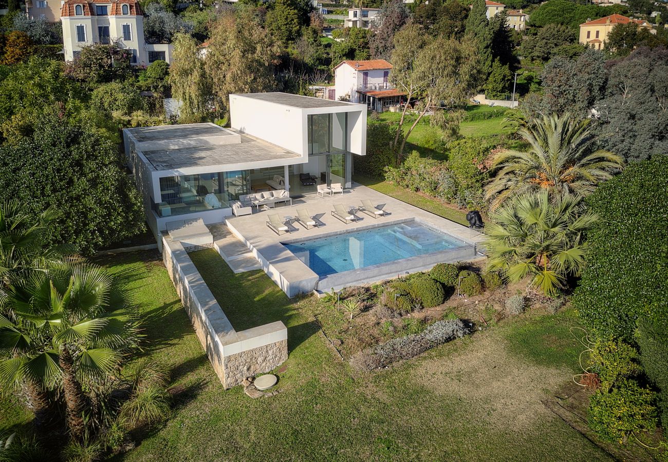 Villa à Vallauris - Luxury Sea View Villa 4 Bedrooms Private