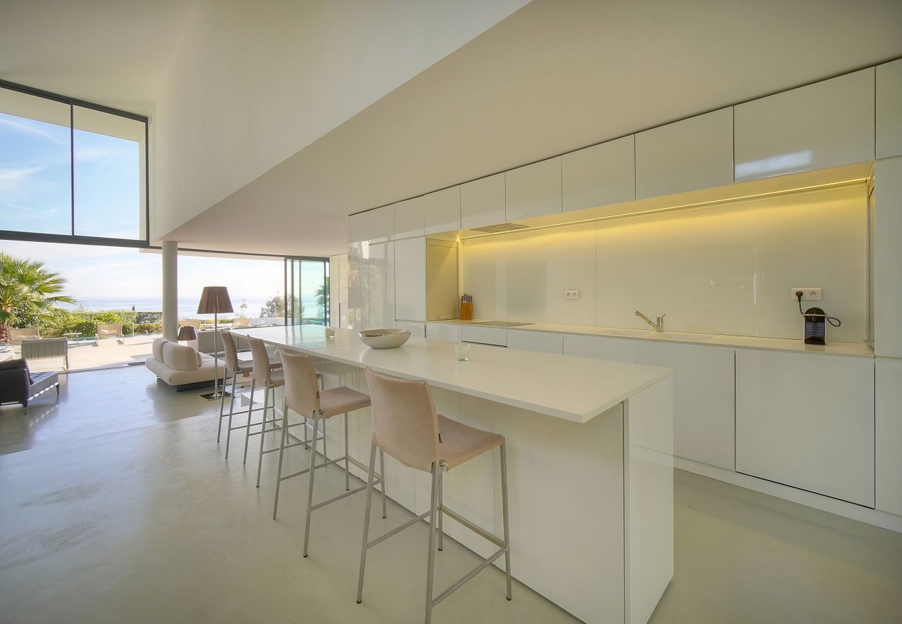Villa à Vallauris - Luxury Sea View Villa 4 Bedrooms Private