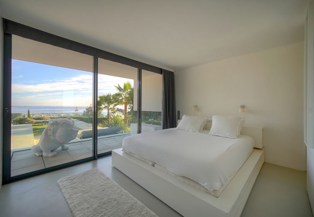 Villa à Vallauris - Luxury Sea View Villa 4 Bedrooms Private