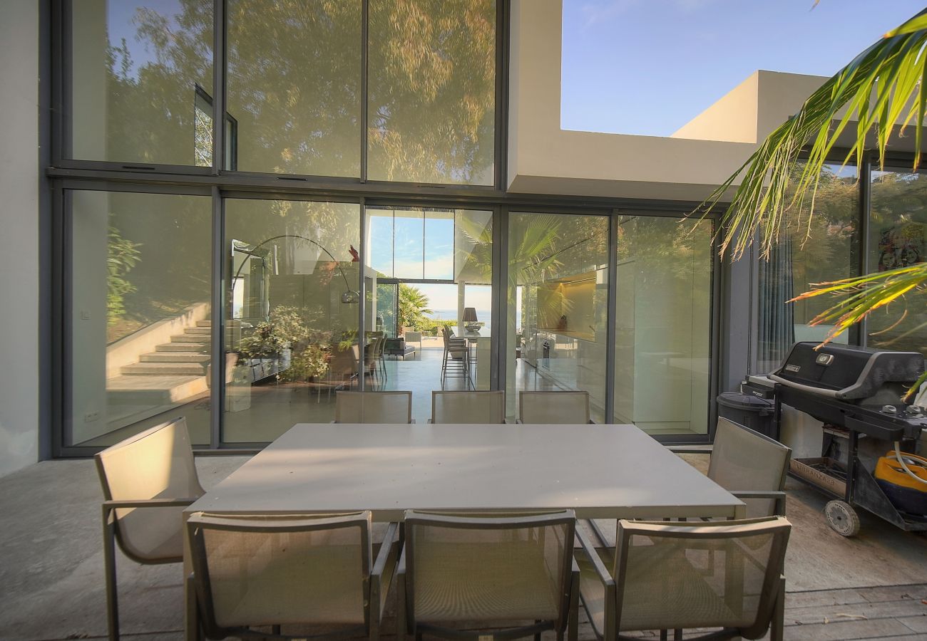 Villa à Vallauris - Luxury Sea View Villa 4 Bedrooms Private