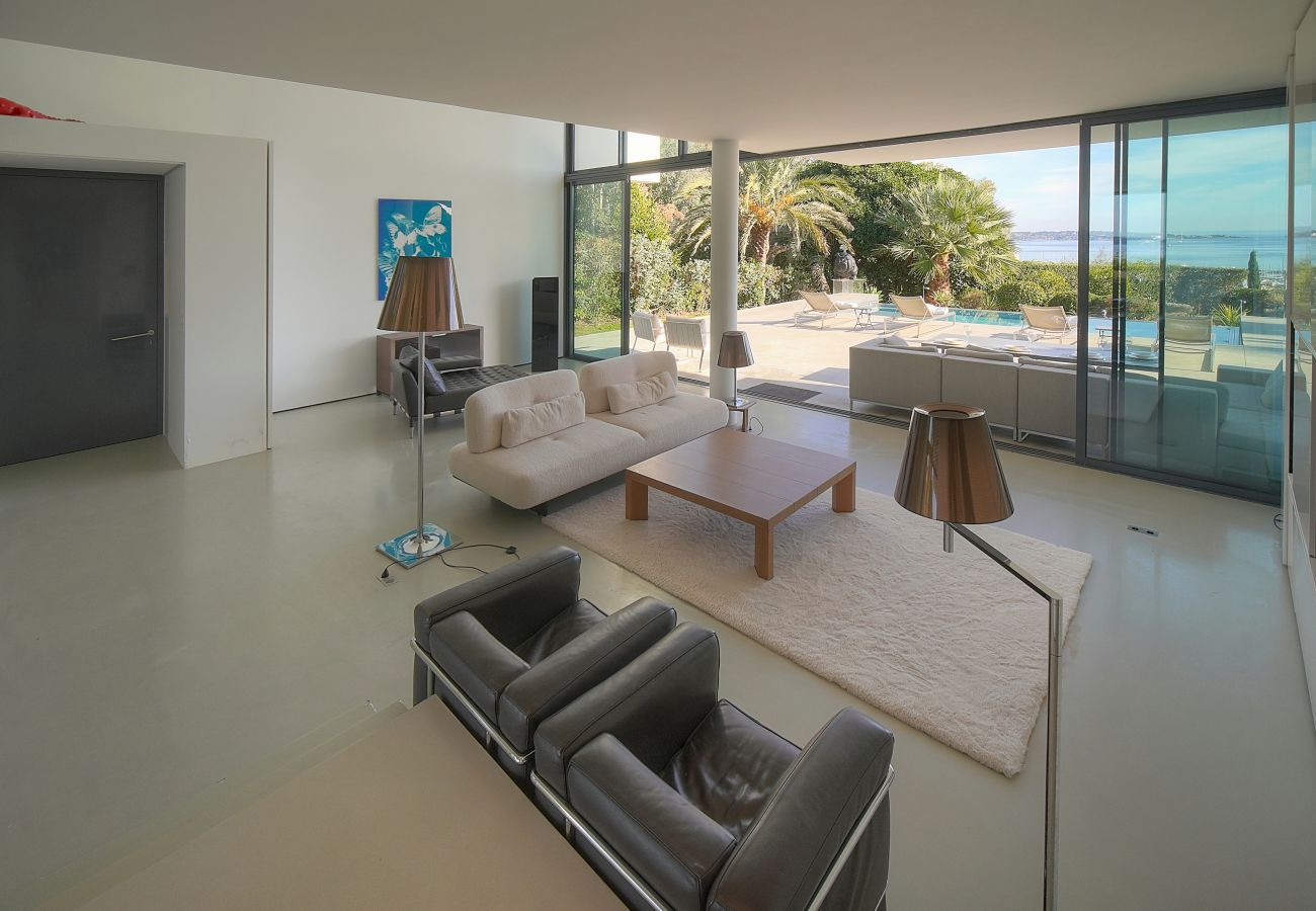 Villa à Vallauris - Luxury Sea View Villa 4 Bedrooms Private