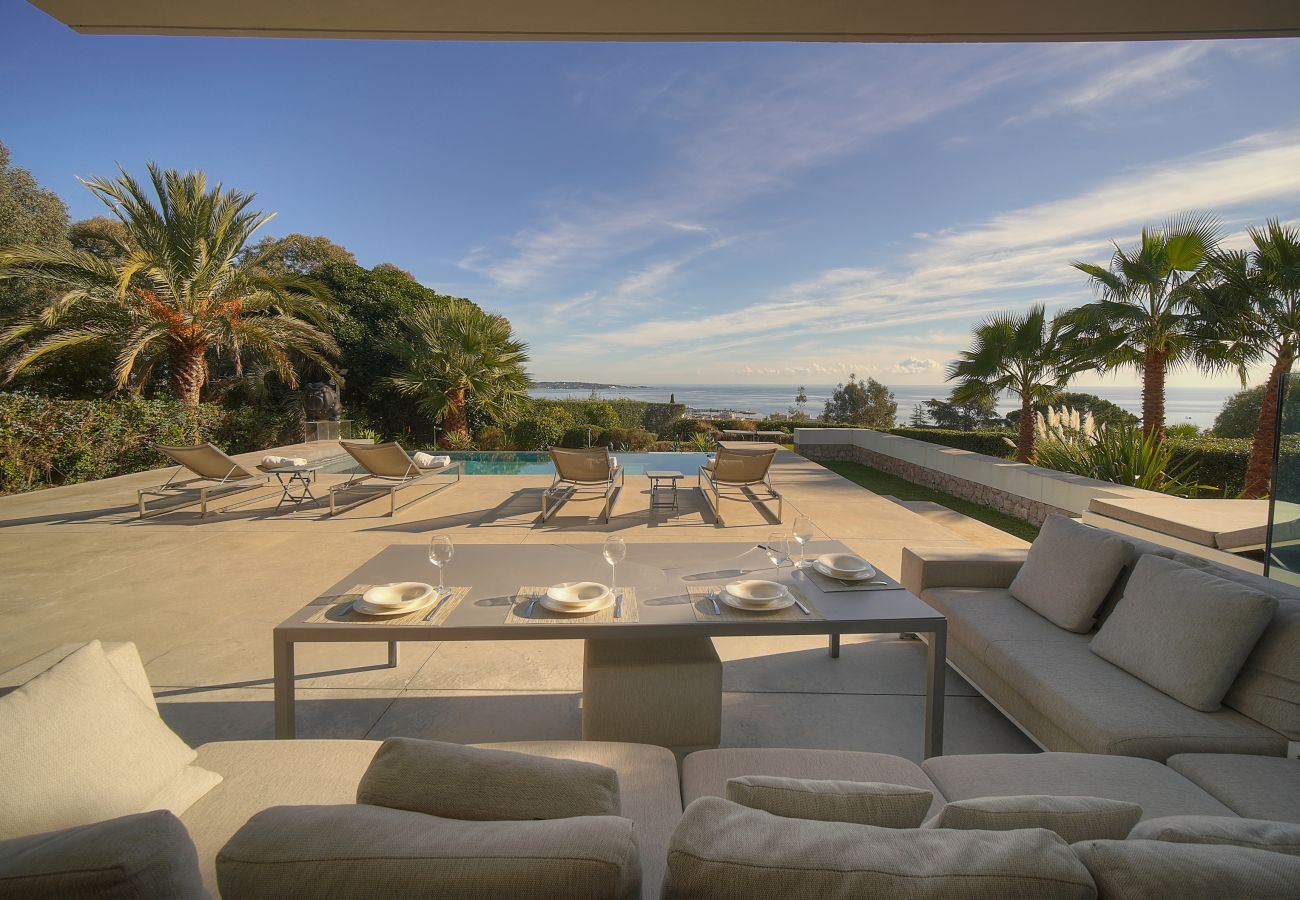 Villa à Vallauris - Luxury Sea View Villa 4 Bedrooms Private