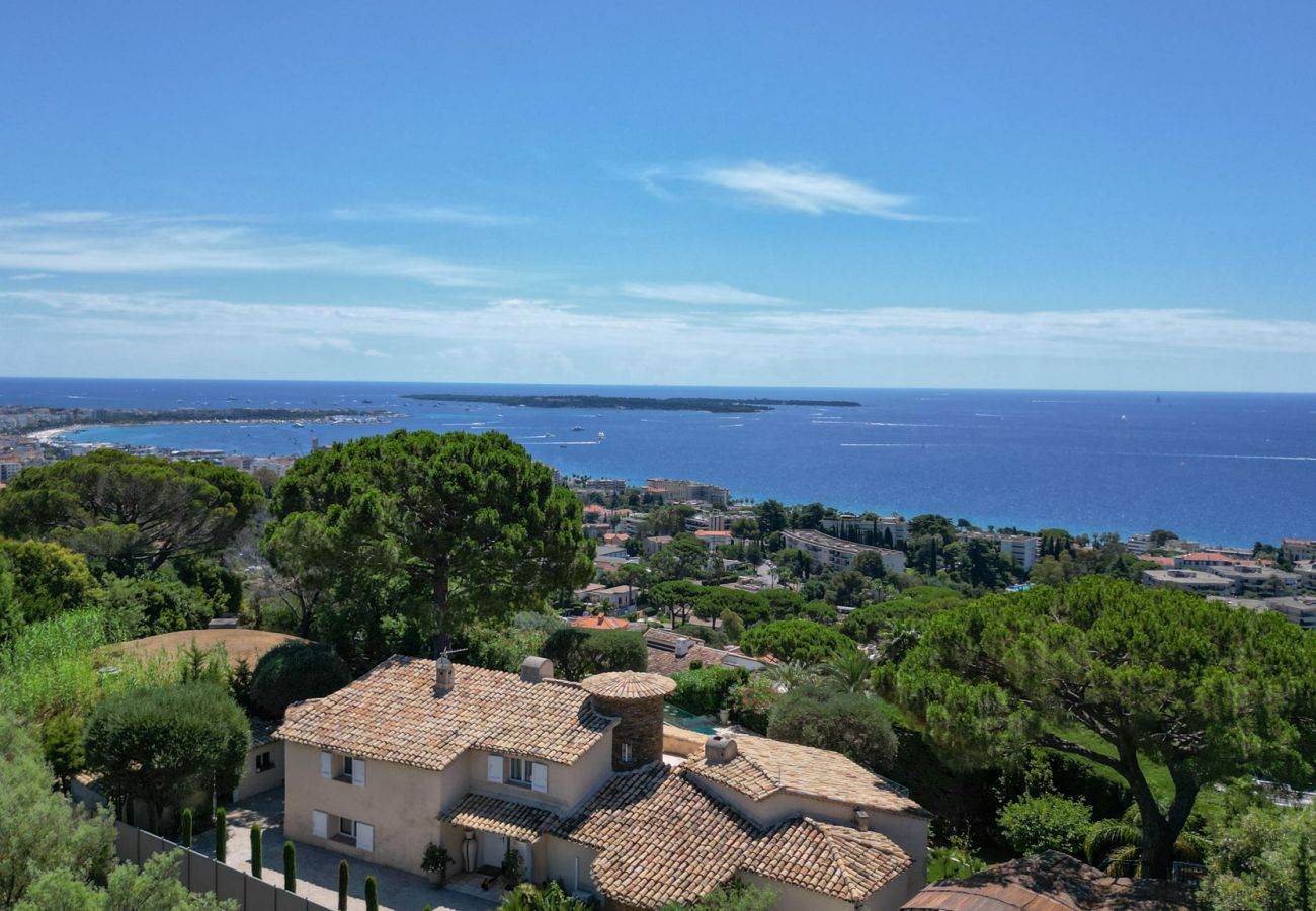Villa à Cannes - FRGK Luxury Sea View Villa ANITA Heated Pool 7 Bed