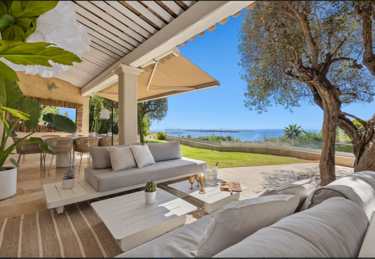 Villa à Cannes - FRGK Luxury Sea View Villa ANITA Heated Pool 7 Bed