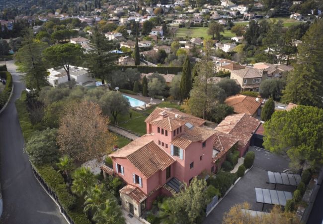 Villa à Mougins - Villa ROUGE de Luxe à Mougins – Jusqu’à 12 personn