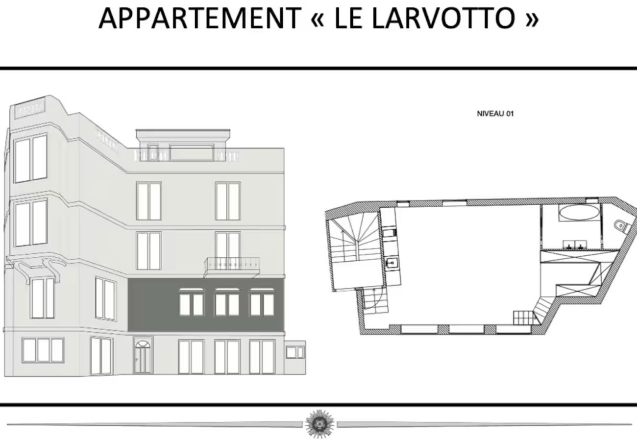 Appartement à Beausoleil - MONACO Designer Loft Near Monaco