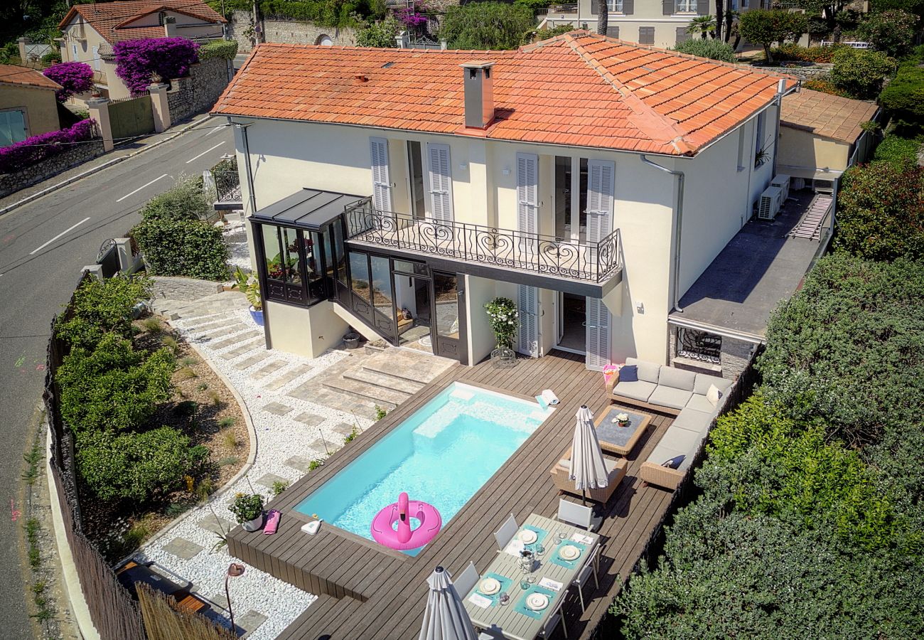 Villa à Cannes - Villa Pont Saint-Victor Piscine Privée 4 Chambres