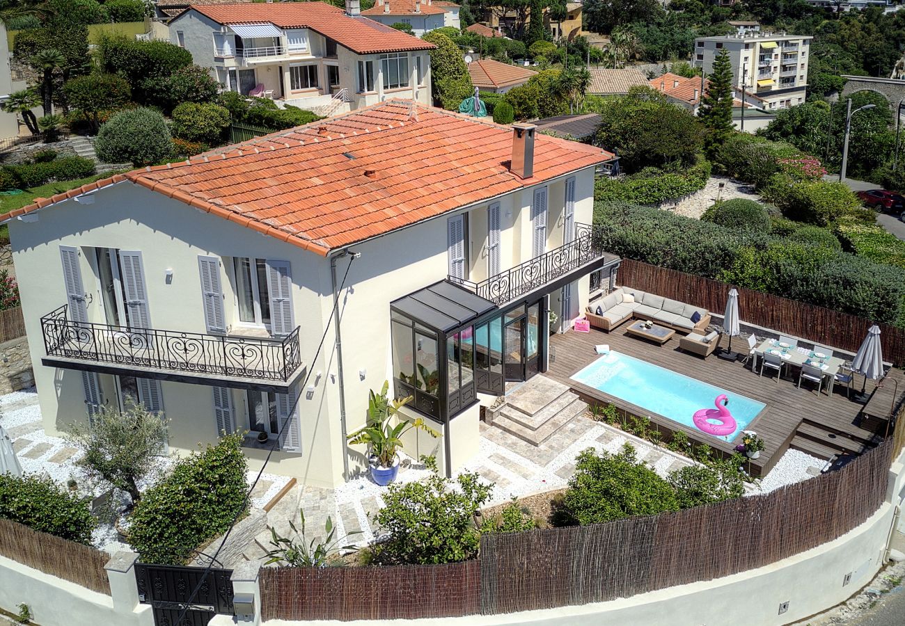 Villa à Cannes - Villa Pont Saint-Victor Piscine Privée 4 Chambres
