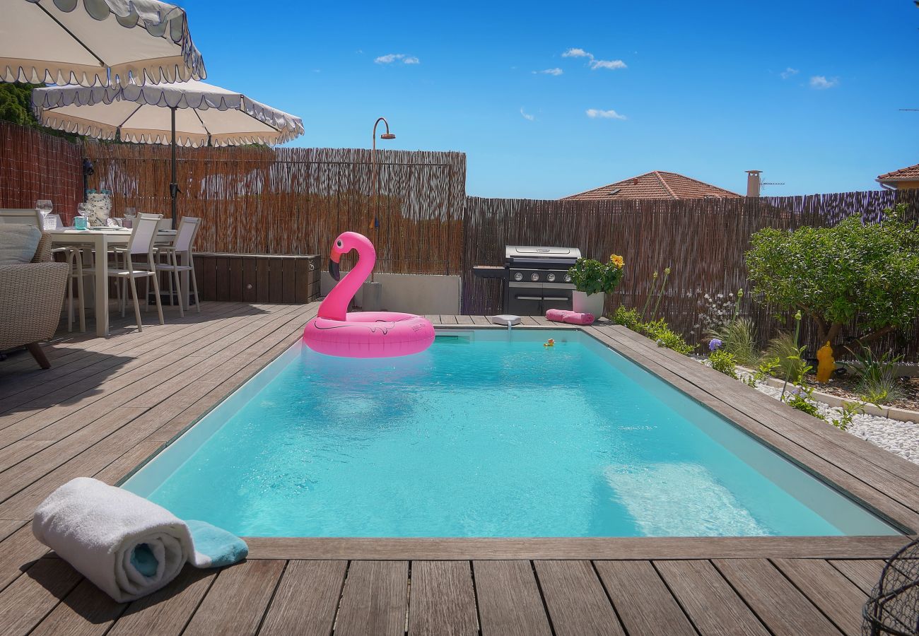 Villa à Cannes - Villa Pont Saint-Victor Piscine Privée 4 Chambres