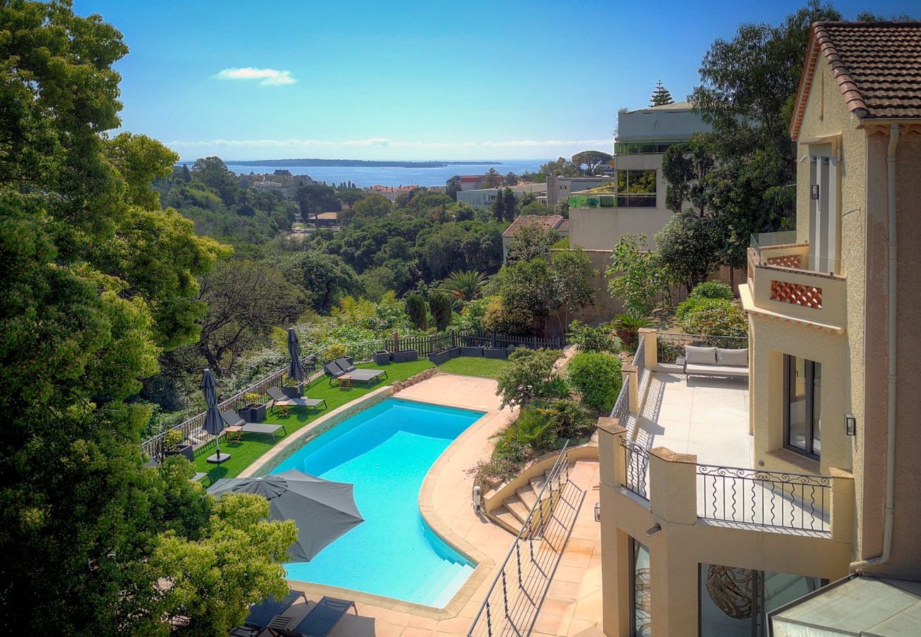 Villa à Cannes - FRGK Villa Mathis Cannes - Luxury, Sea View & Pool