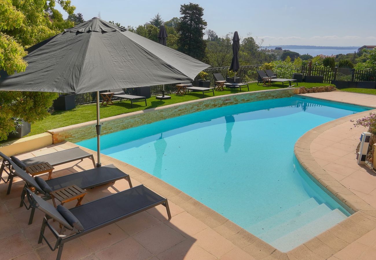 Villa à Cannes - FRGK Villa Mathis Cannes - Luxury, Sea View & Pool